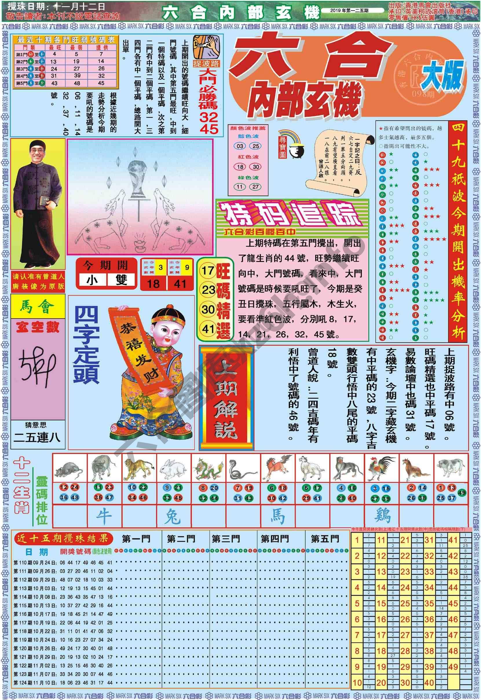 六合内部玄机