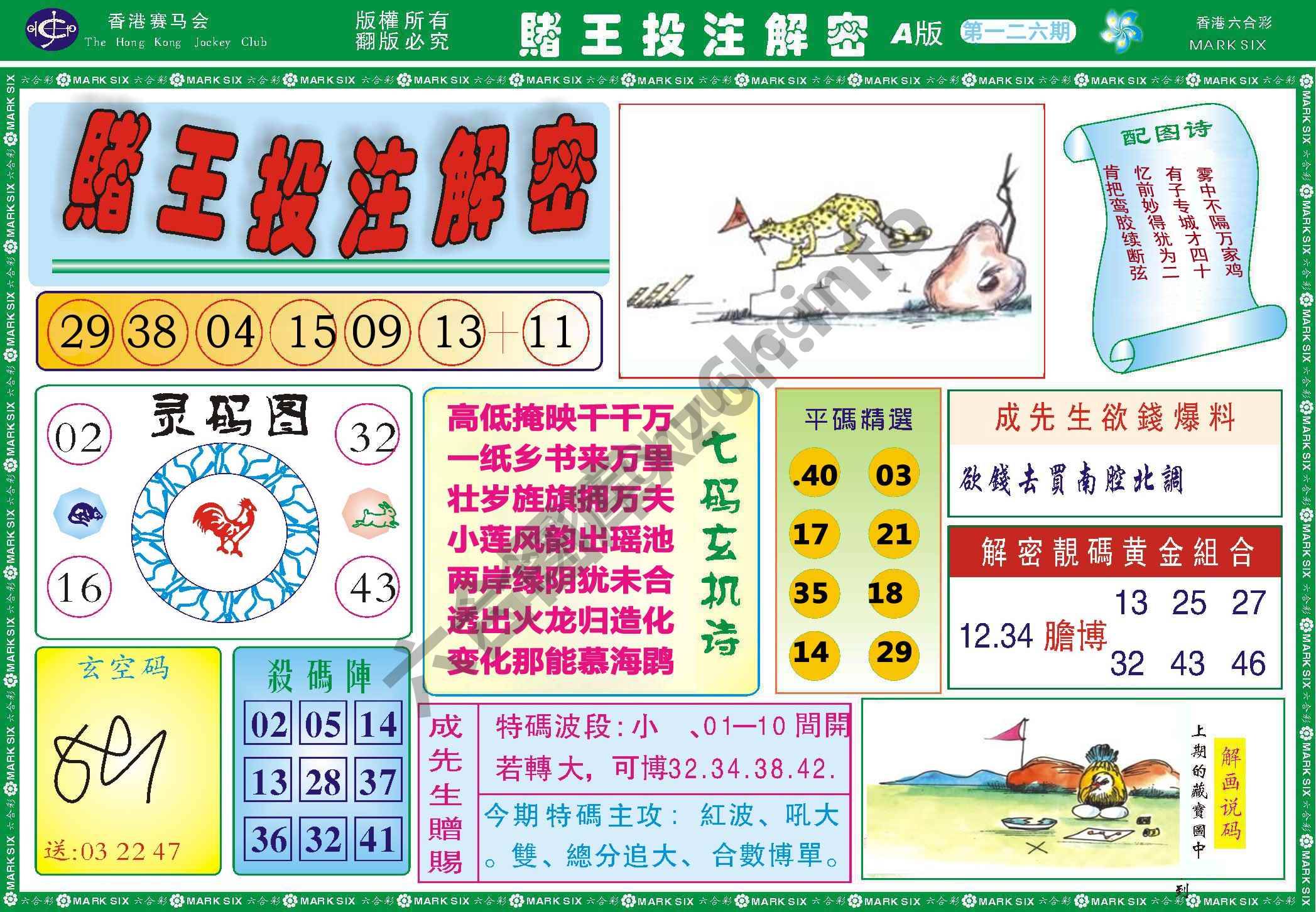 赌王投注解密