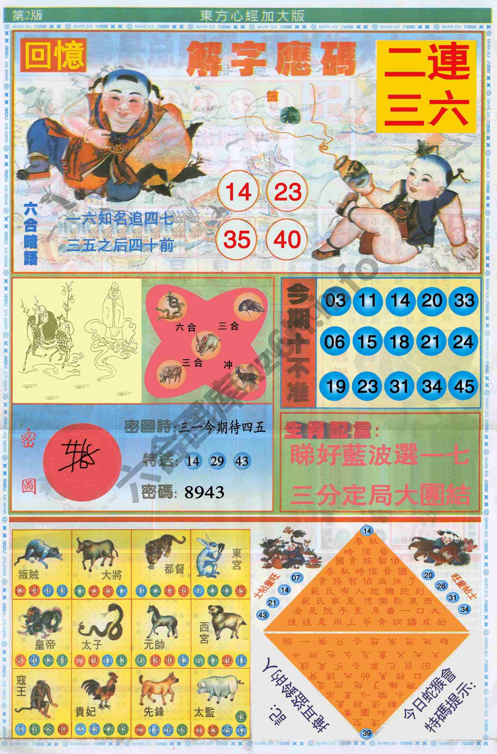 东方心经加大版