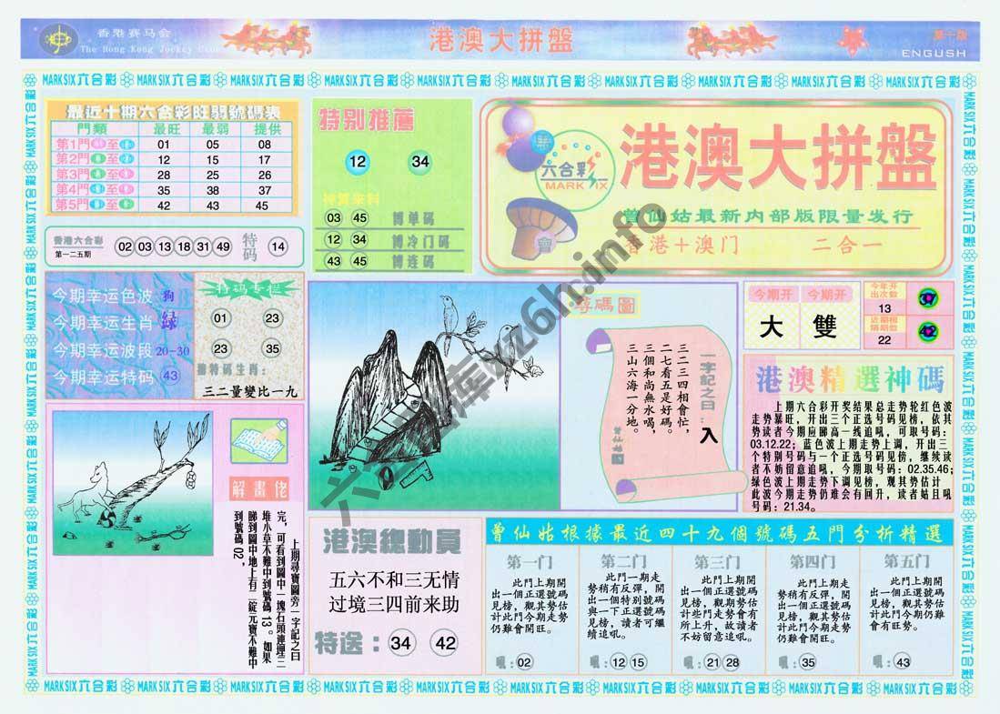 港澳大拼盘