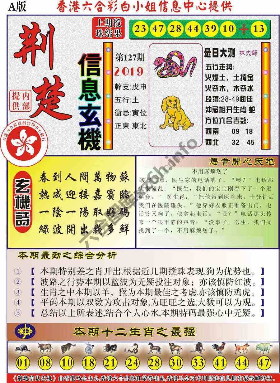 荆楚信息玄机