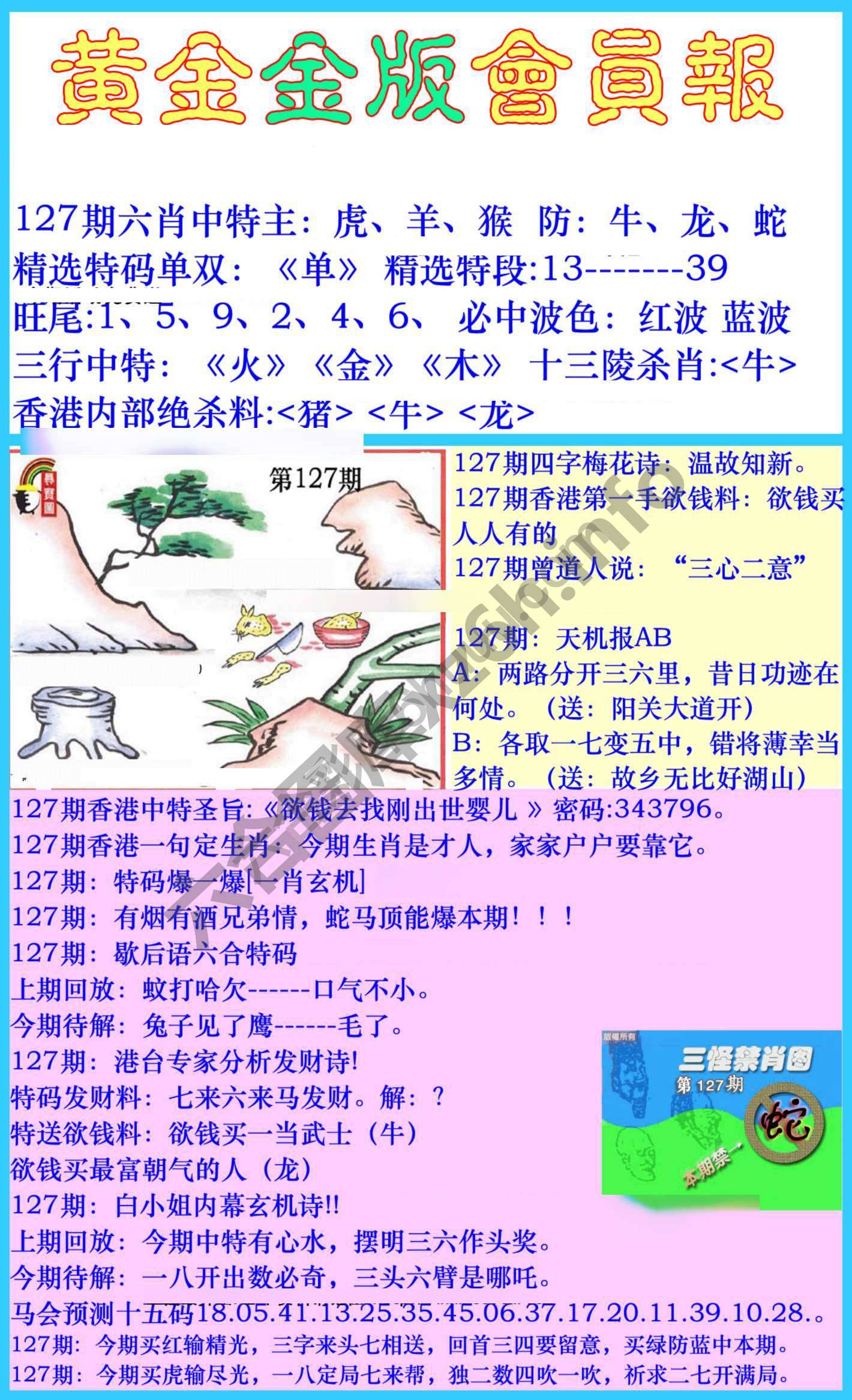 黄金金版会员报