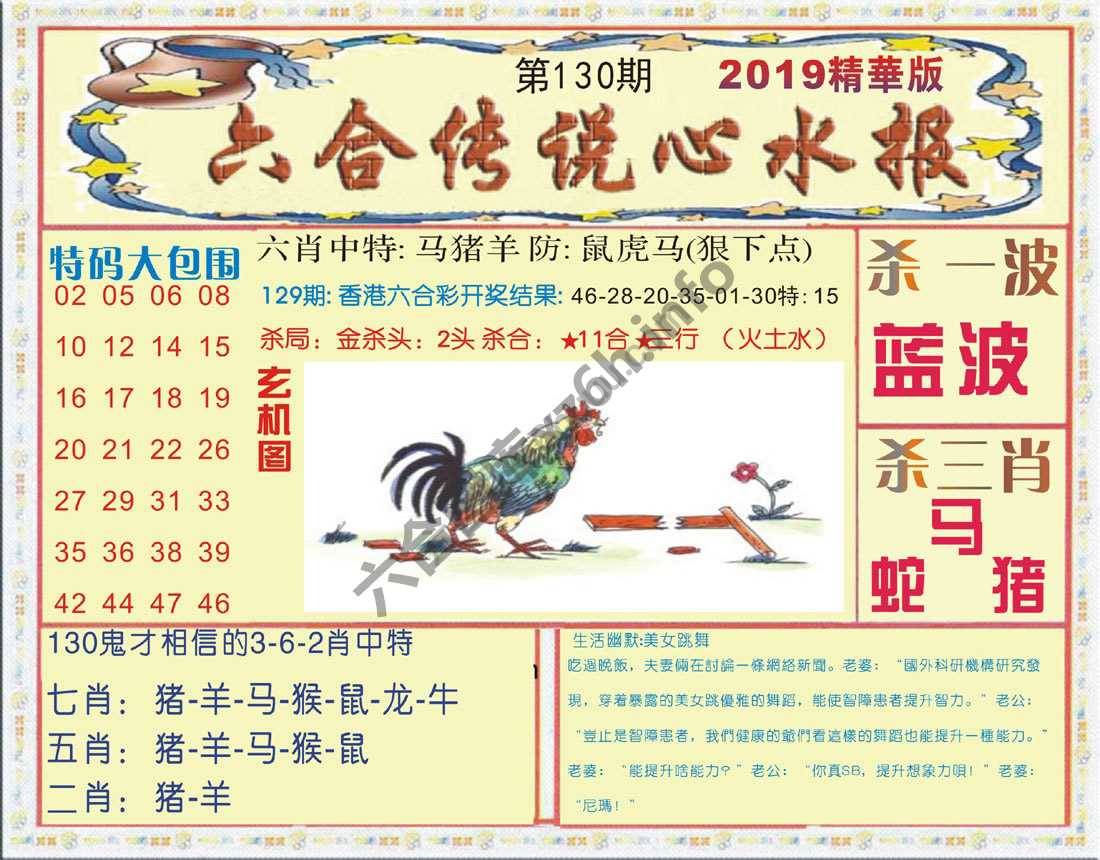 六合传说心水报