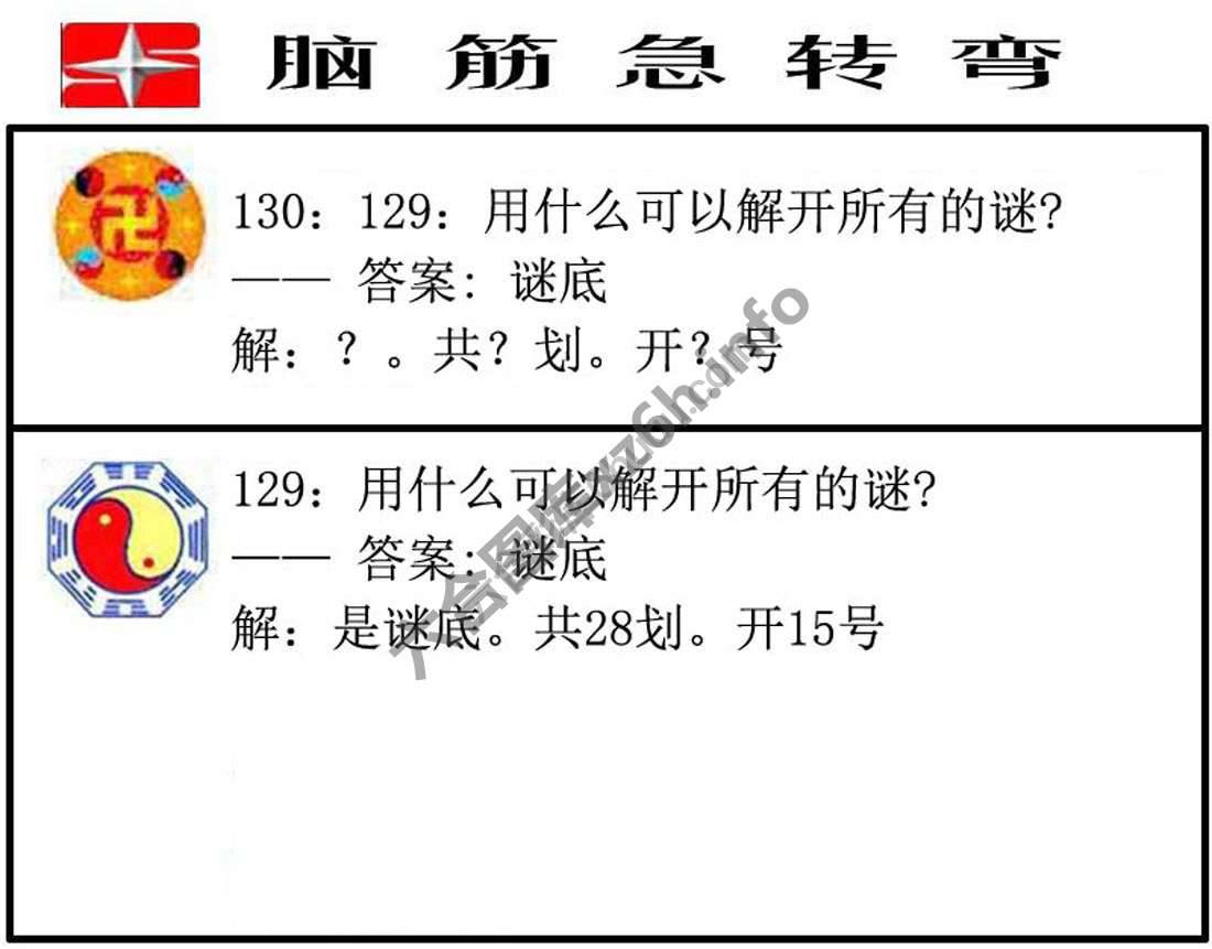脑筋急转弯