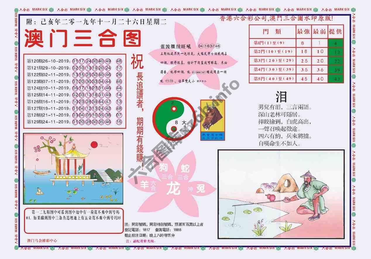 澳门三合图