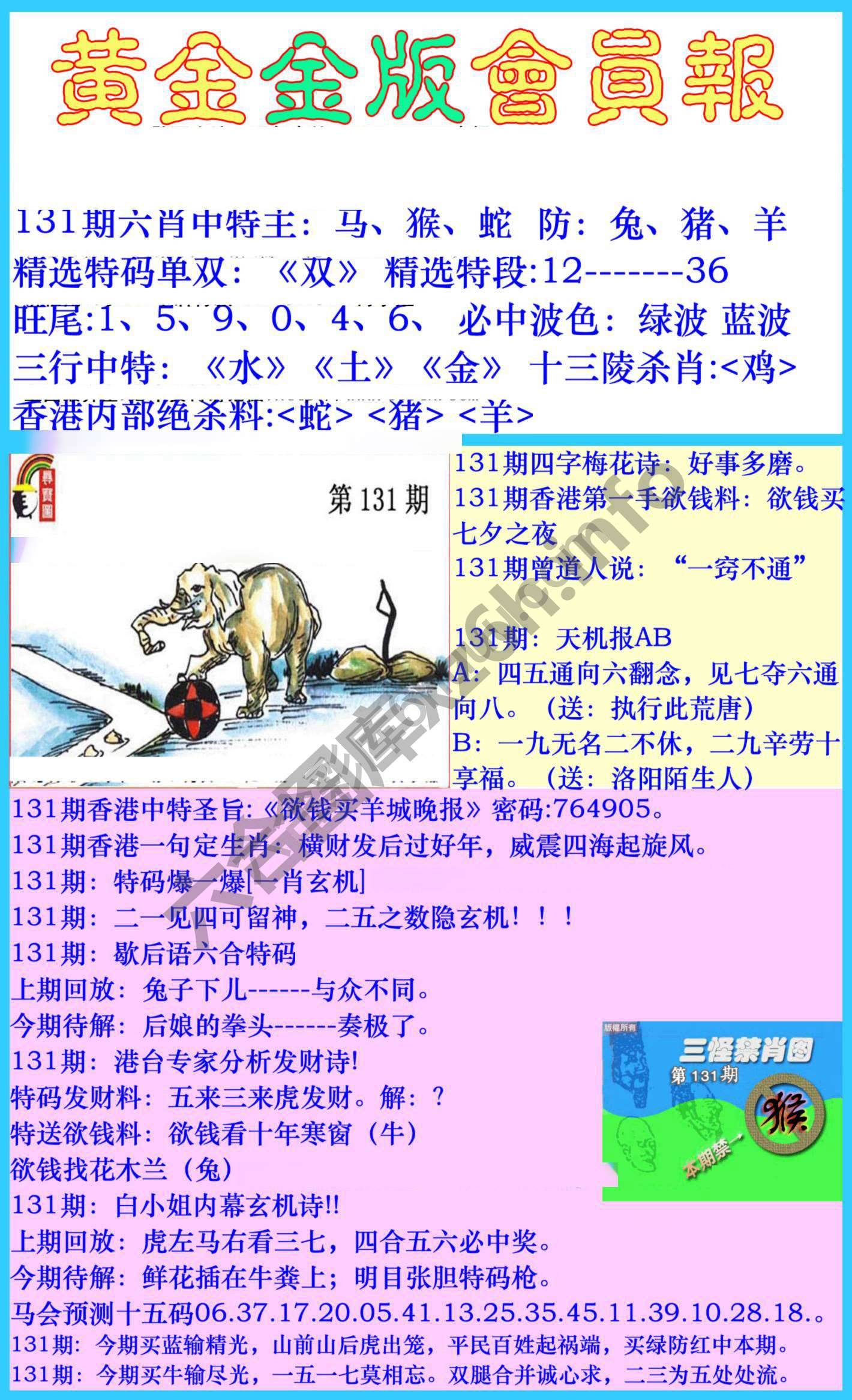 黄金金版会员报