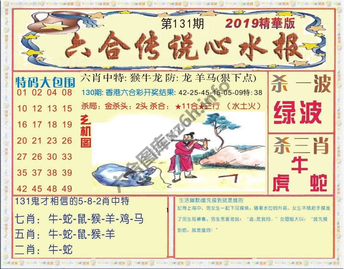 六合传说心水报