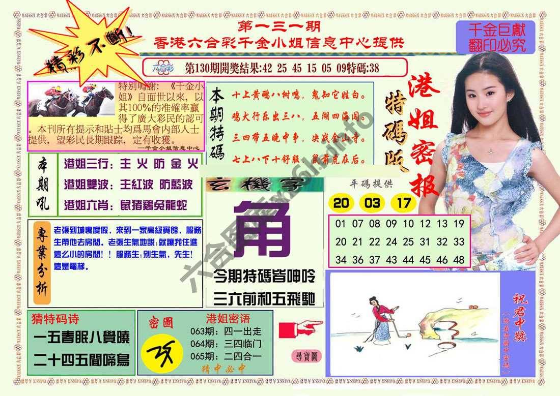 港姐密报