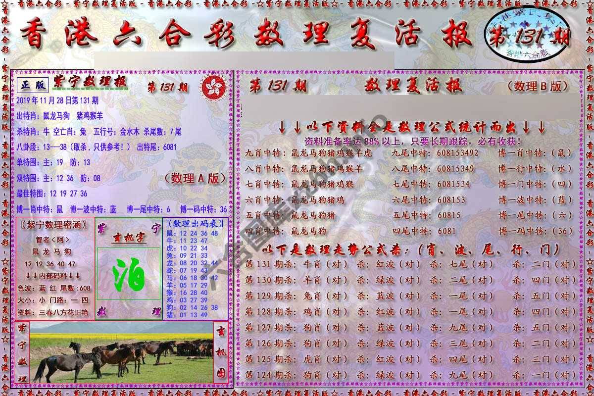 数理复活报