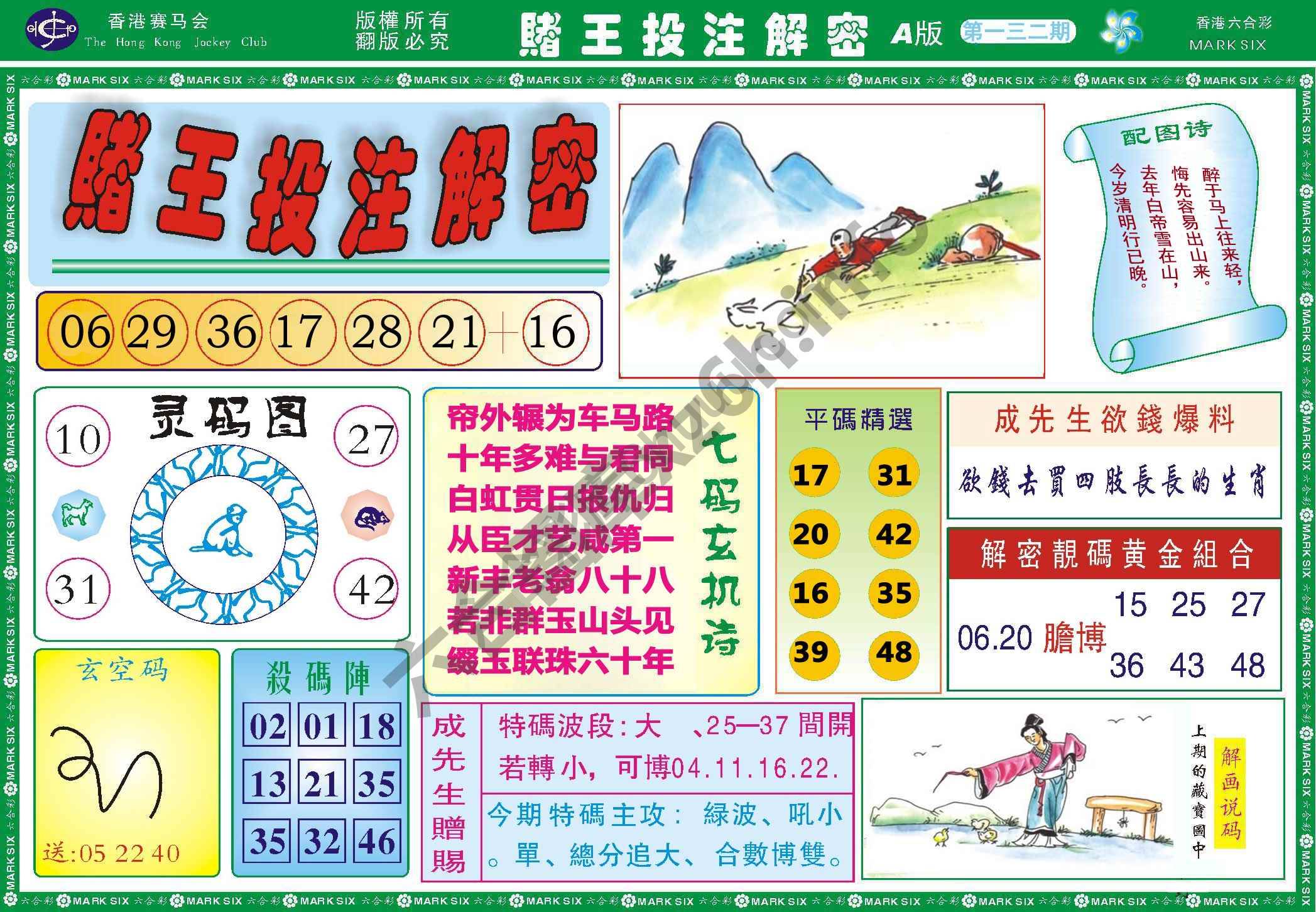 赌王投注解密