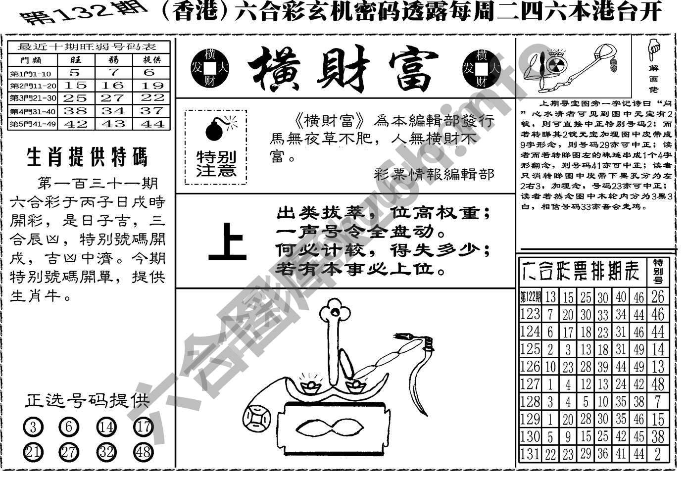 横财富
