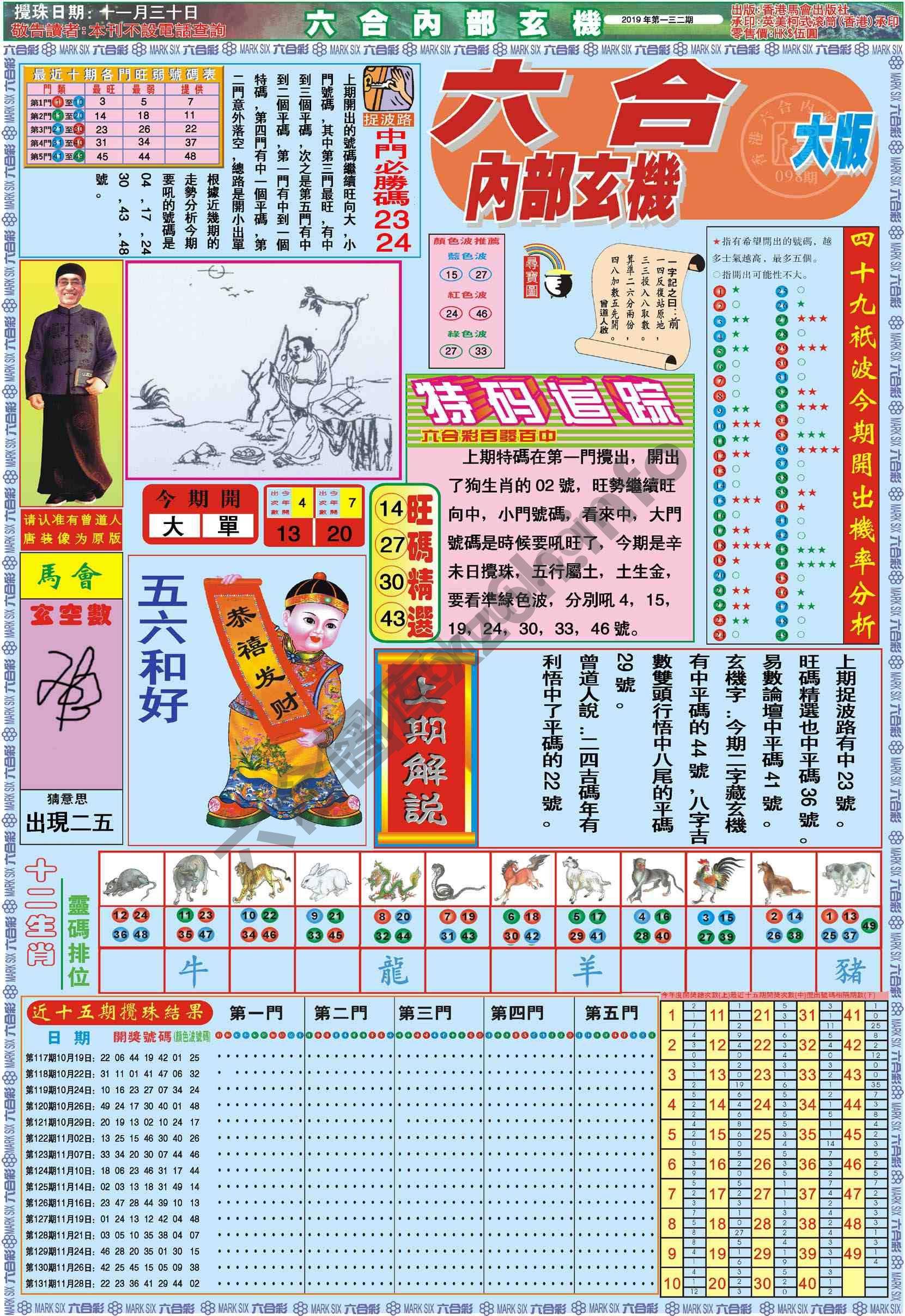 六合内部玄机