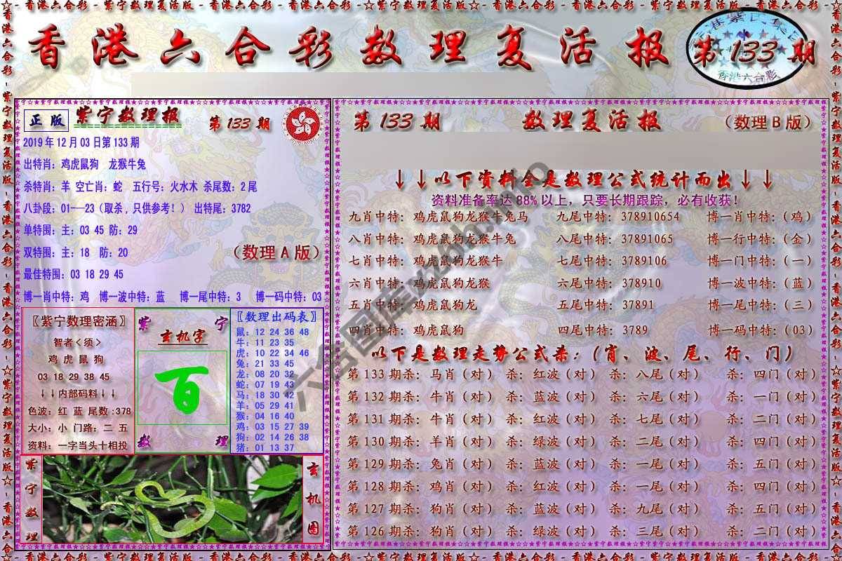 数理复活报
