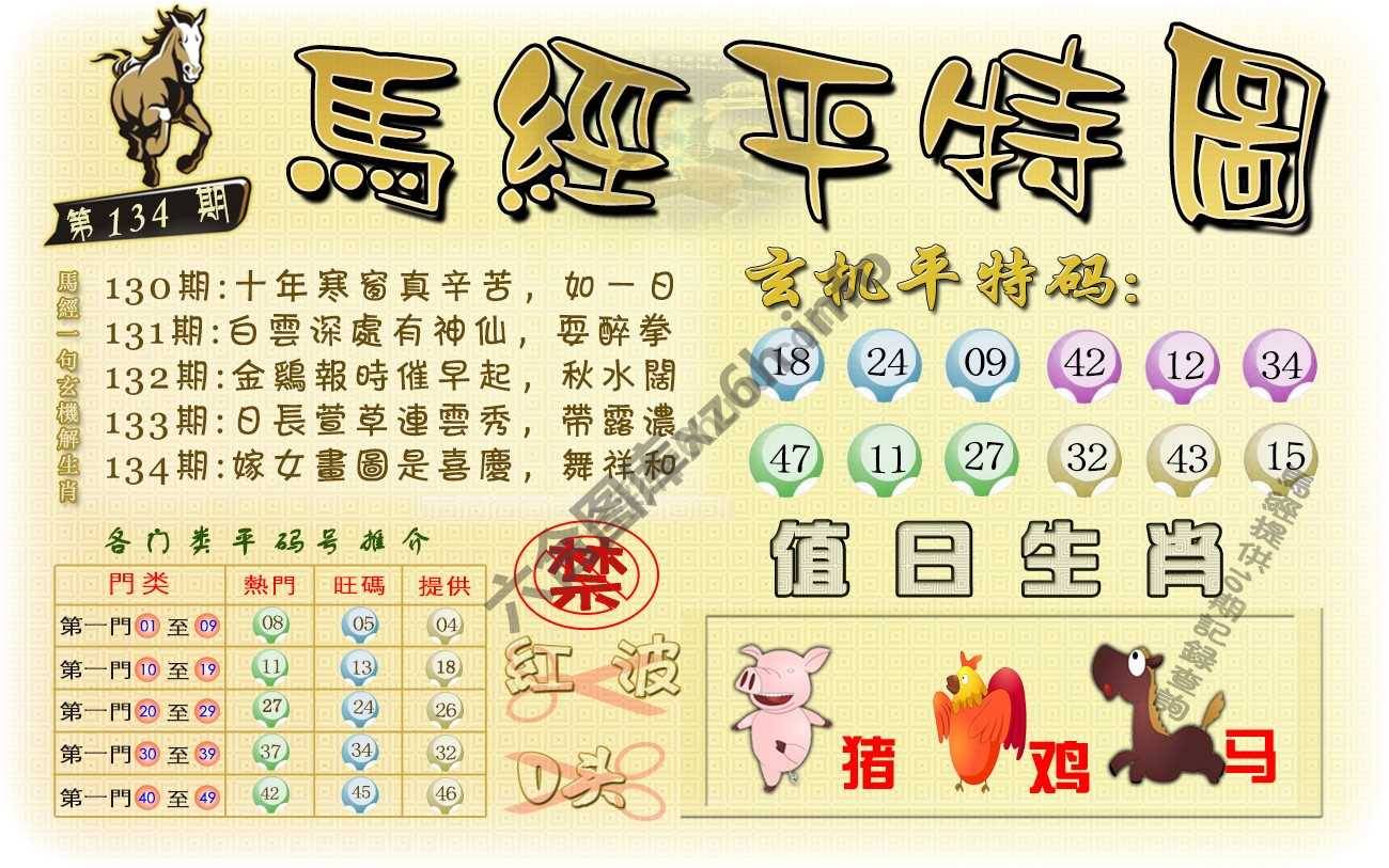 马经平特图