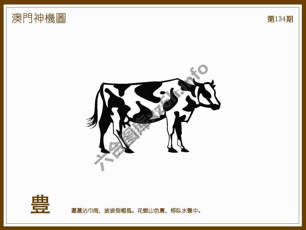 澳门神机图