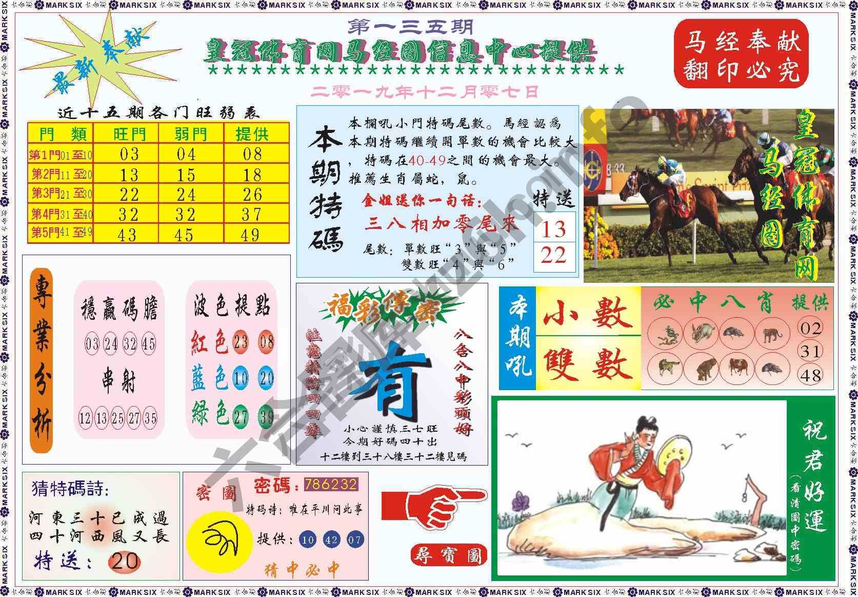 马经图记录