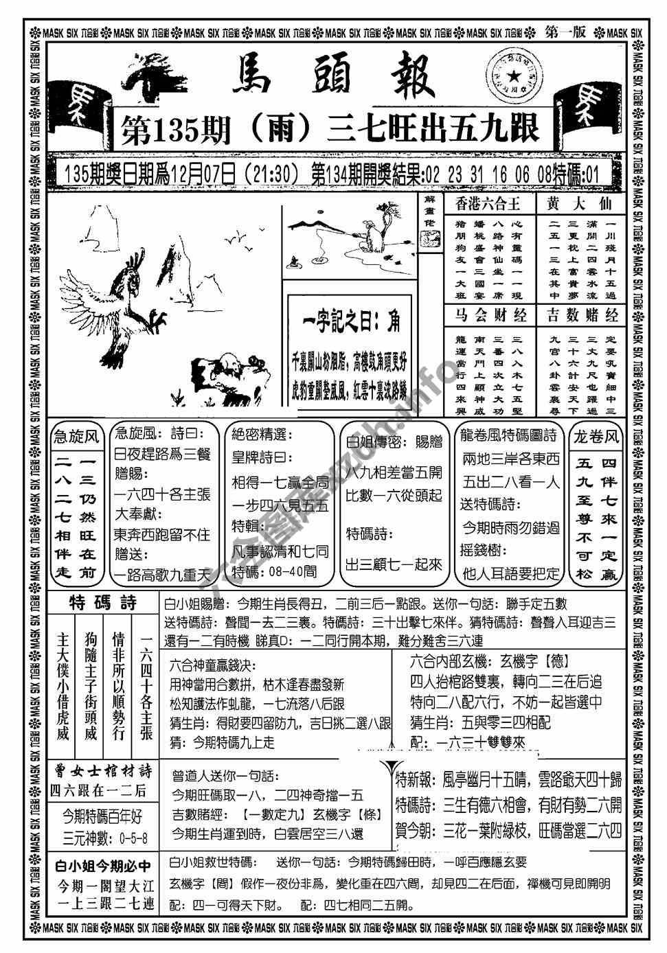 马头报