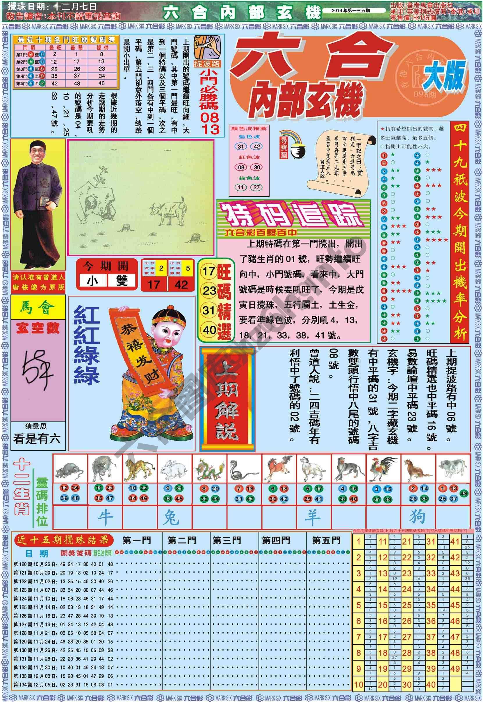 六合内部玄机