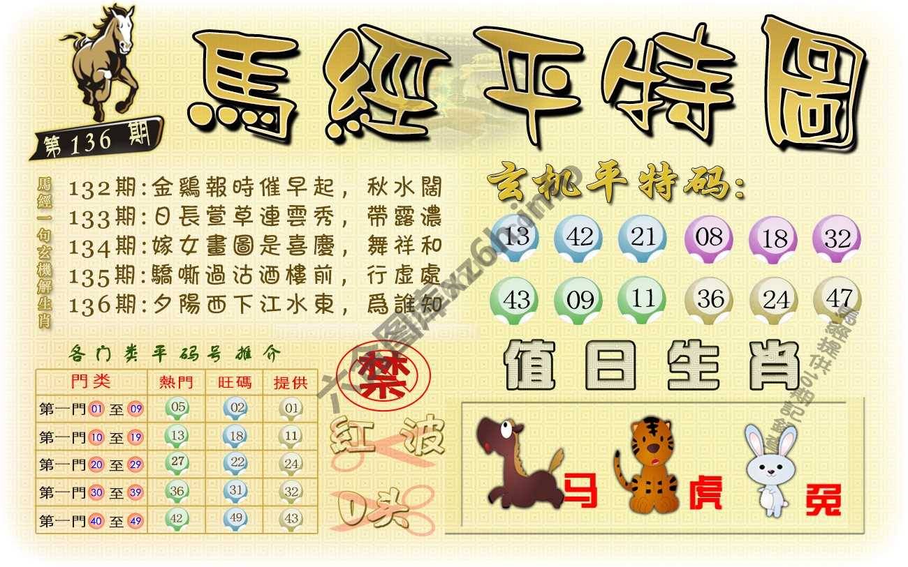 马经平特图