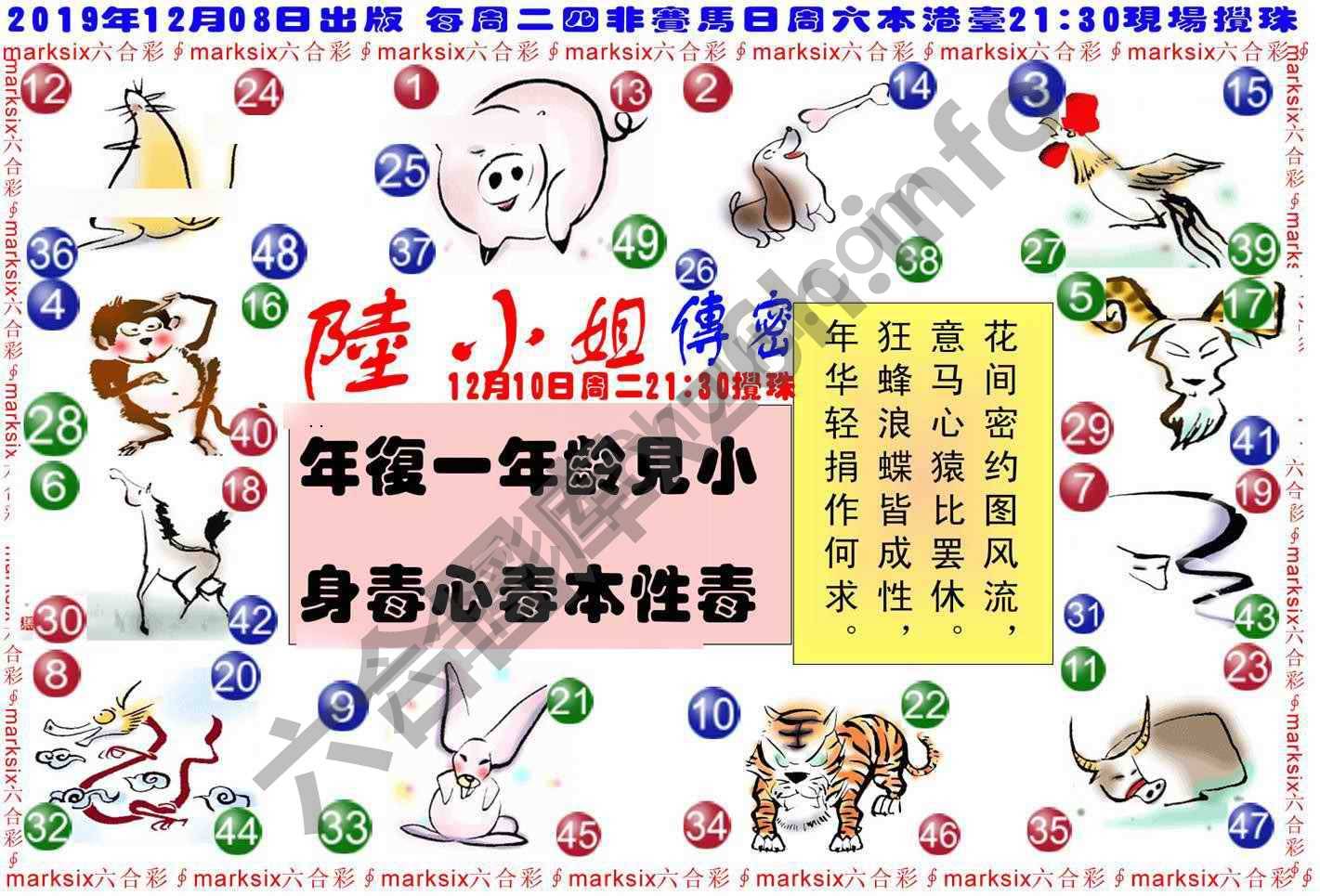 陆小姐传密