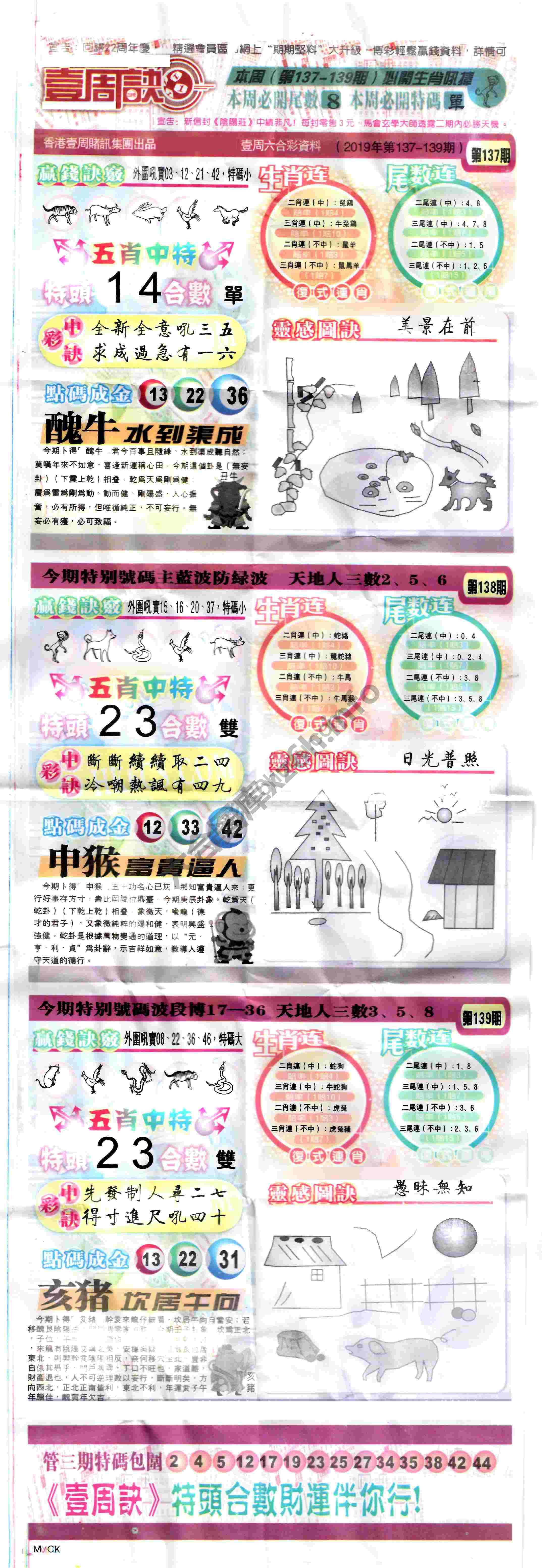 一周决