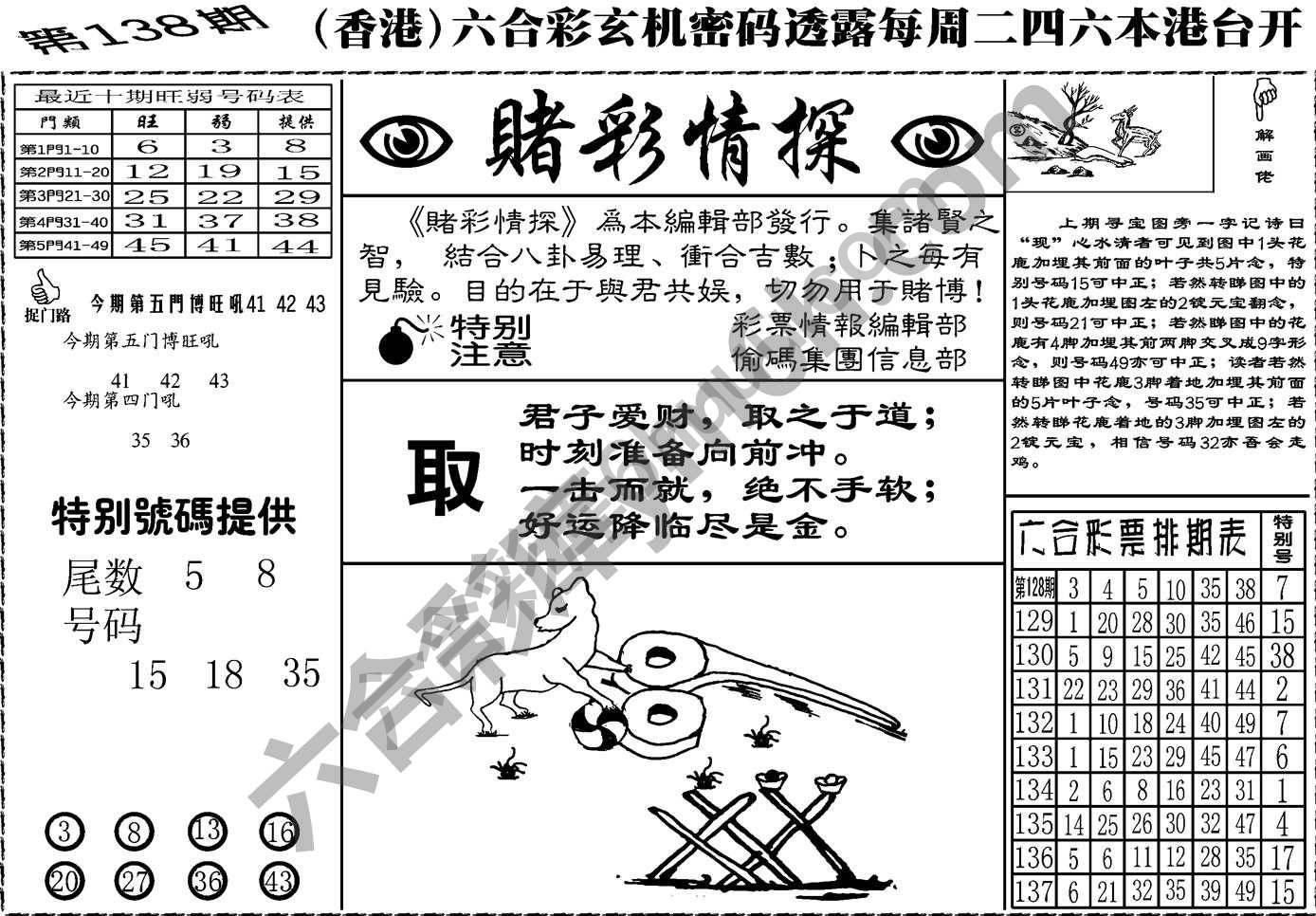 赌彩情探