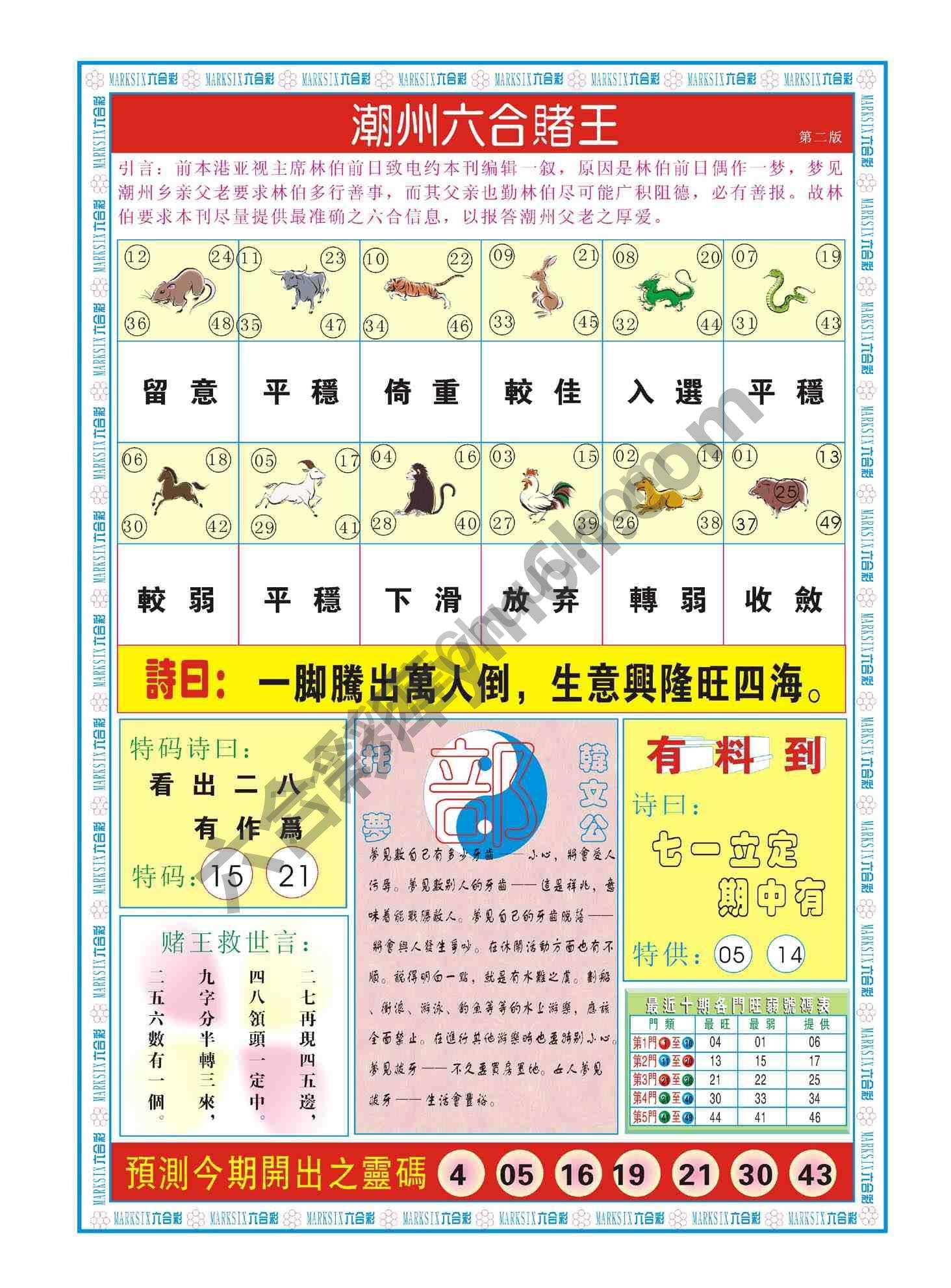 潮州六合赌王