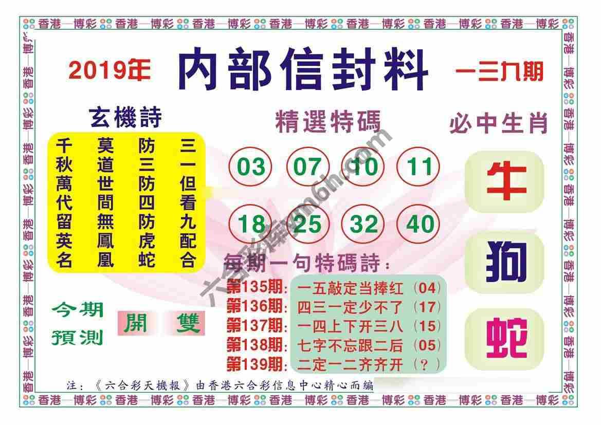 内部信封料