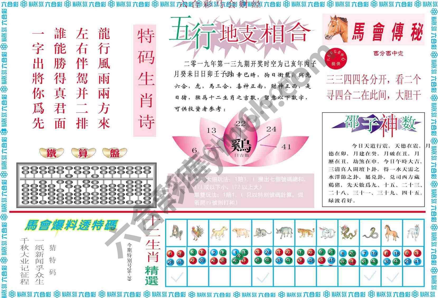 六合彩马会财经
