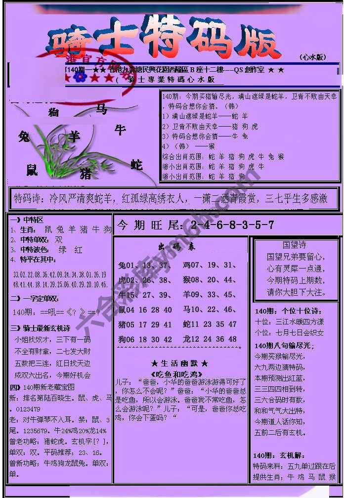 另类骑士特码版