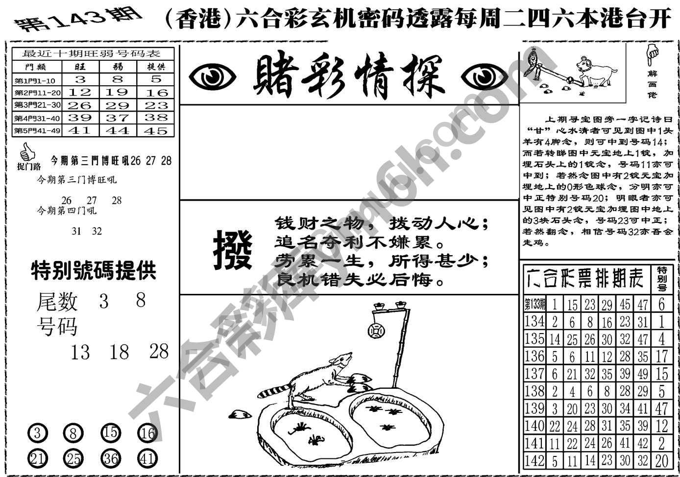 赌彩情探