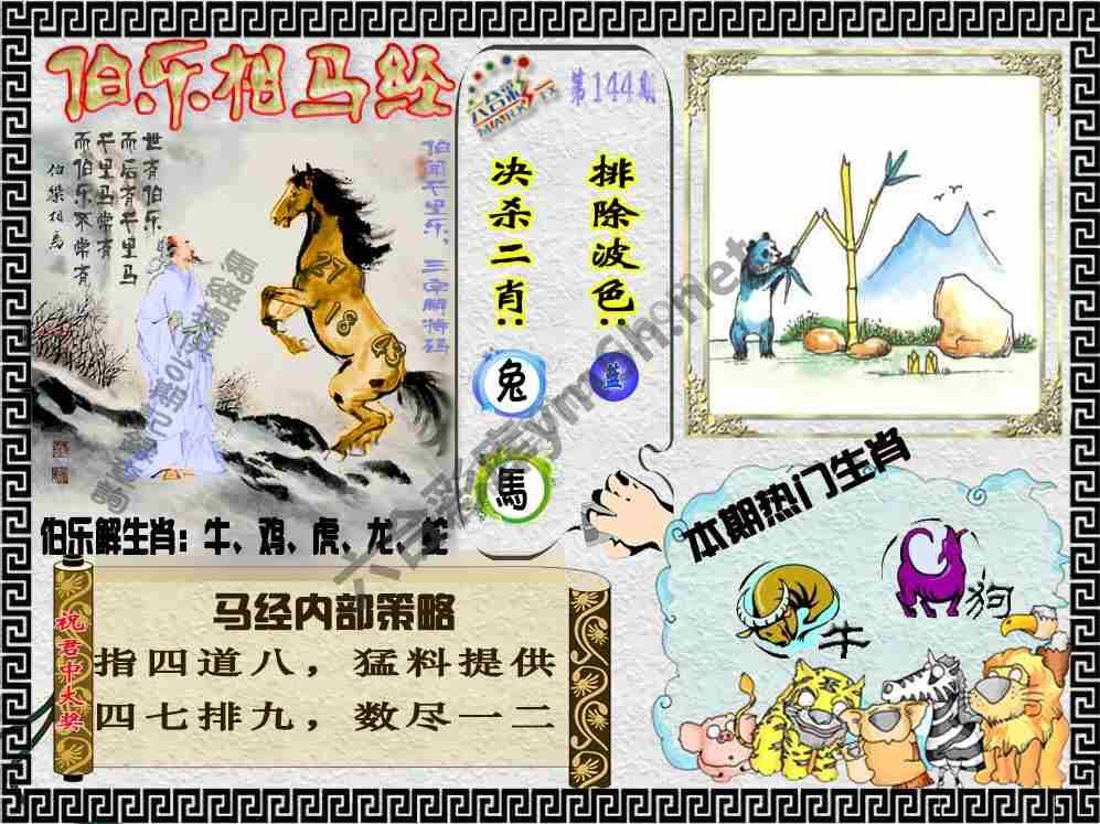 伯乐相马经
