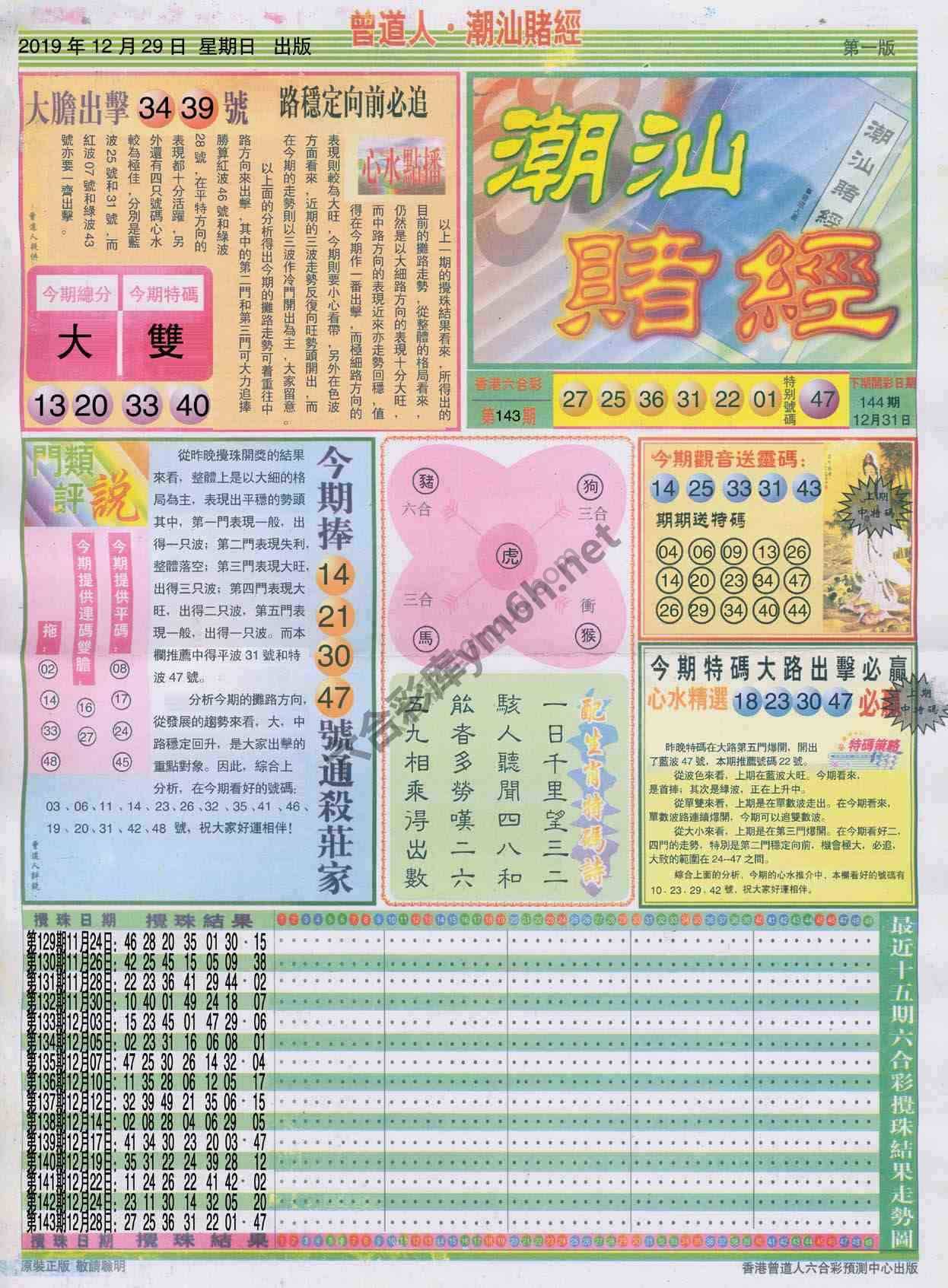 曾道人潮汕赌经