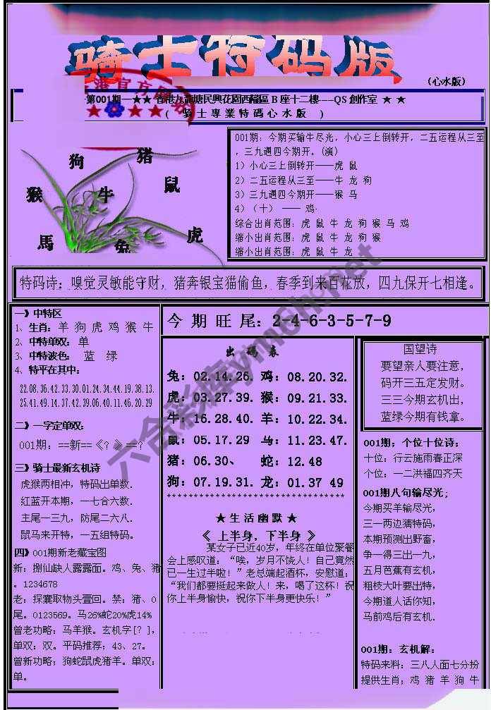 另类骑士特码版