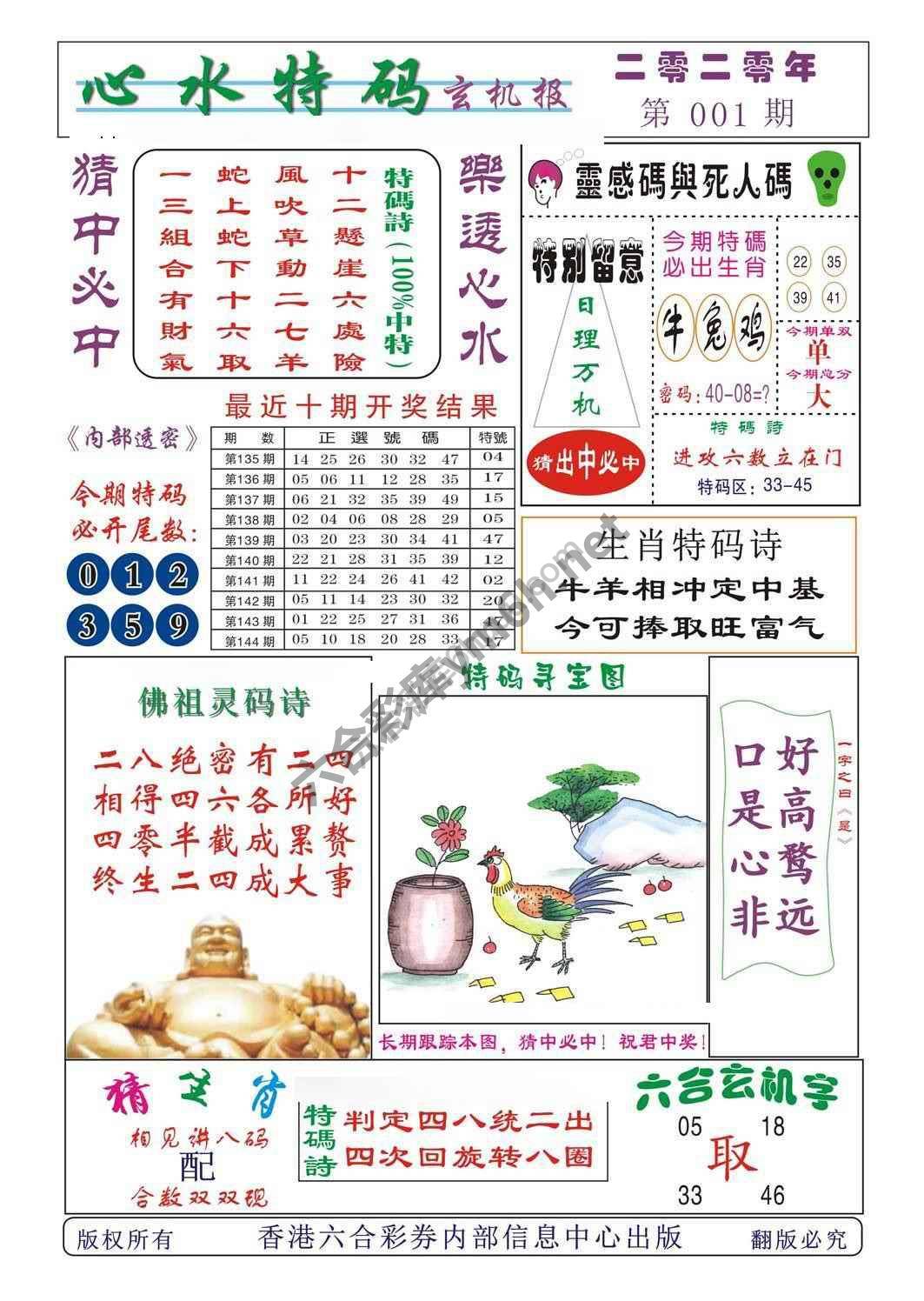 心水特码
