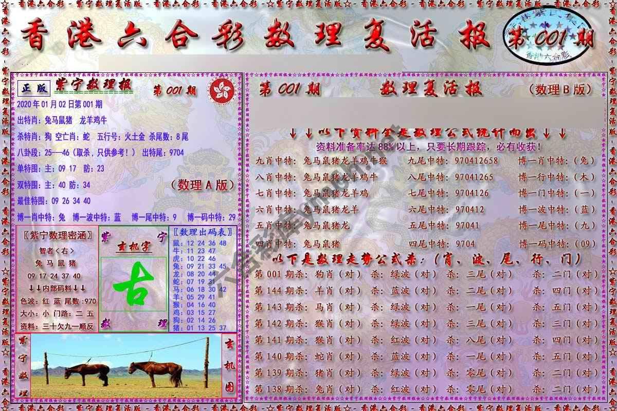 数理复活报