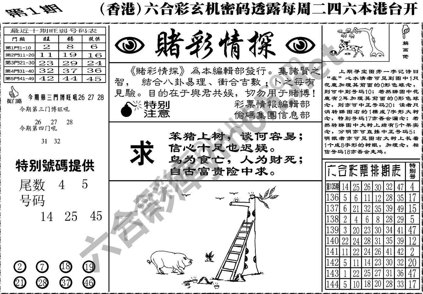 赌彩情探