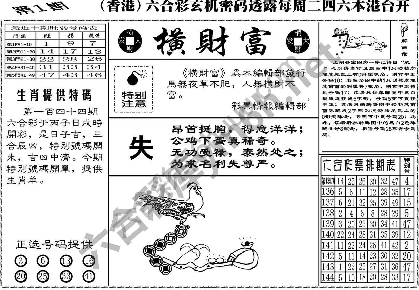 横财富