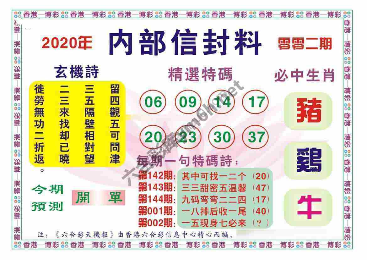 内部信封料