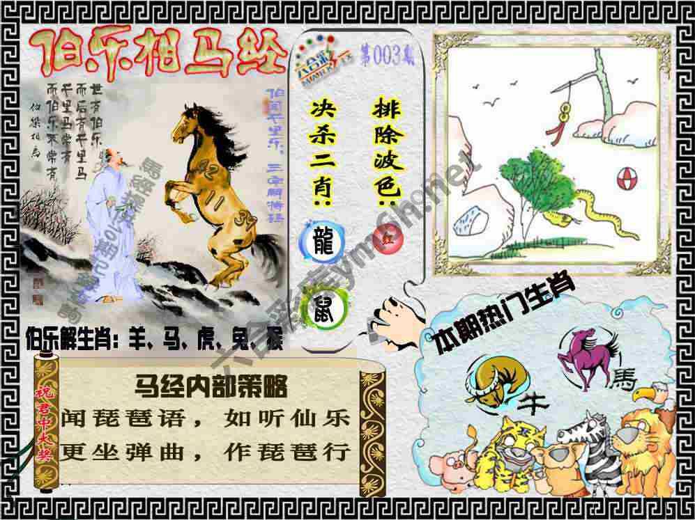 伯乐相马经