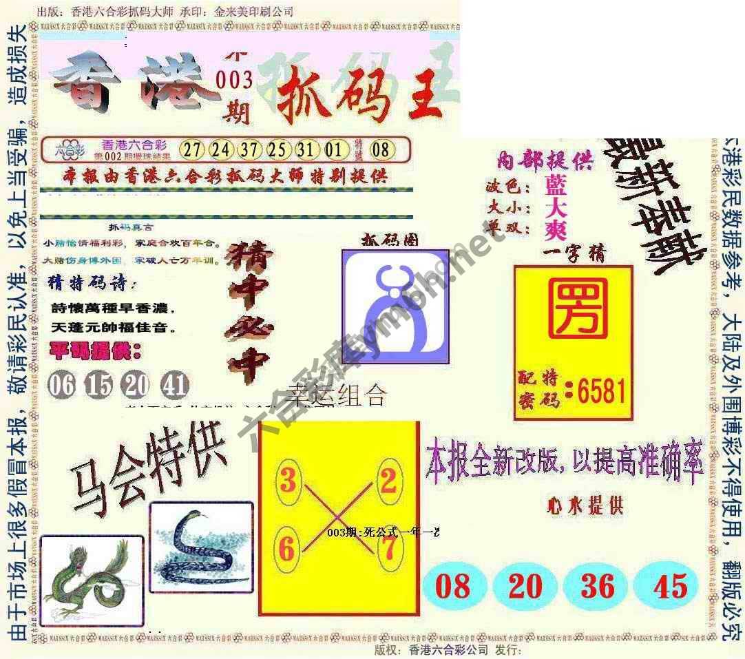 新抓码王