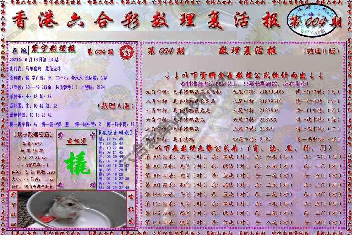 数理复活报