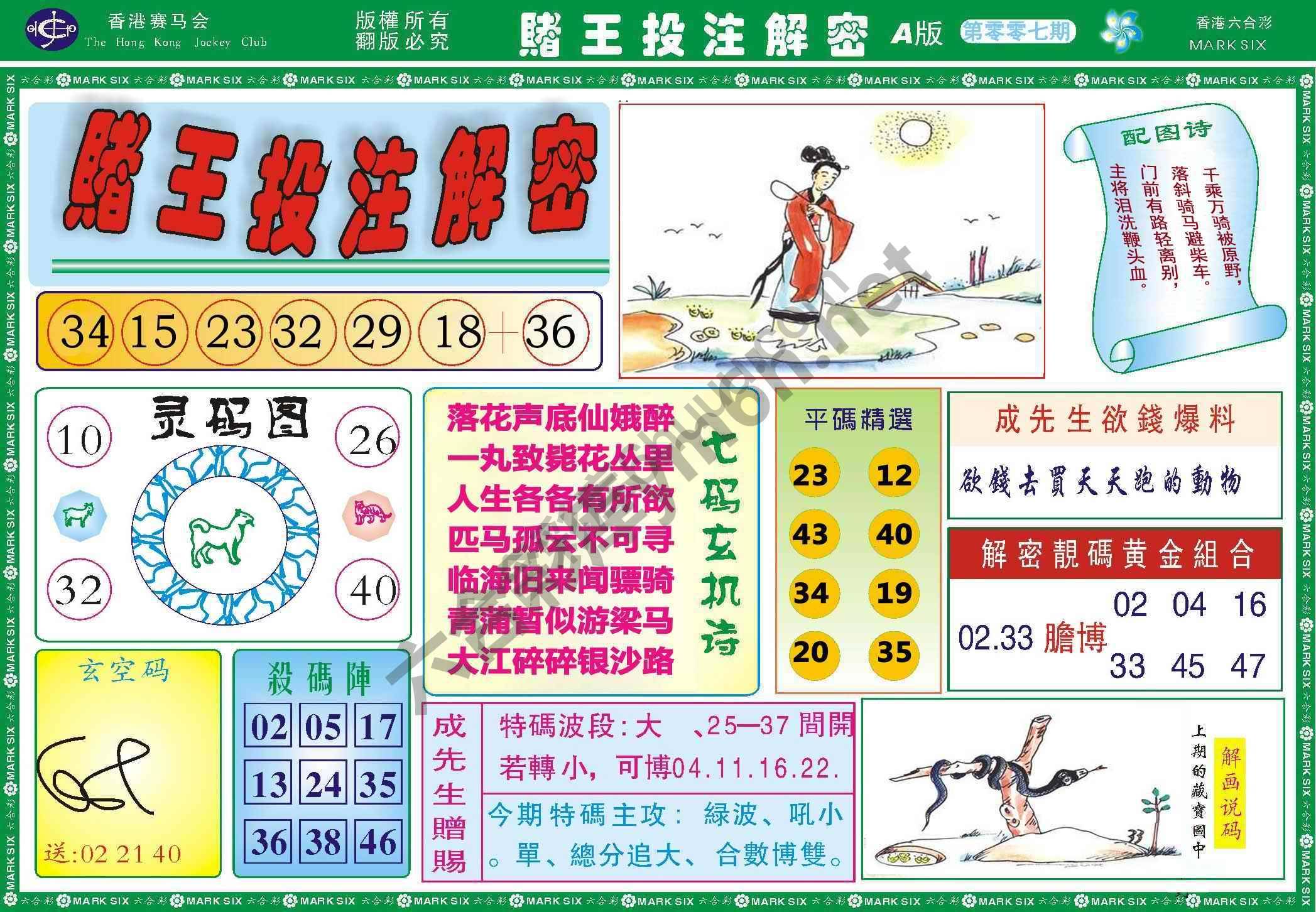 赌王投注解密