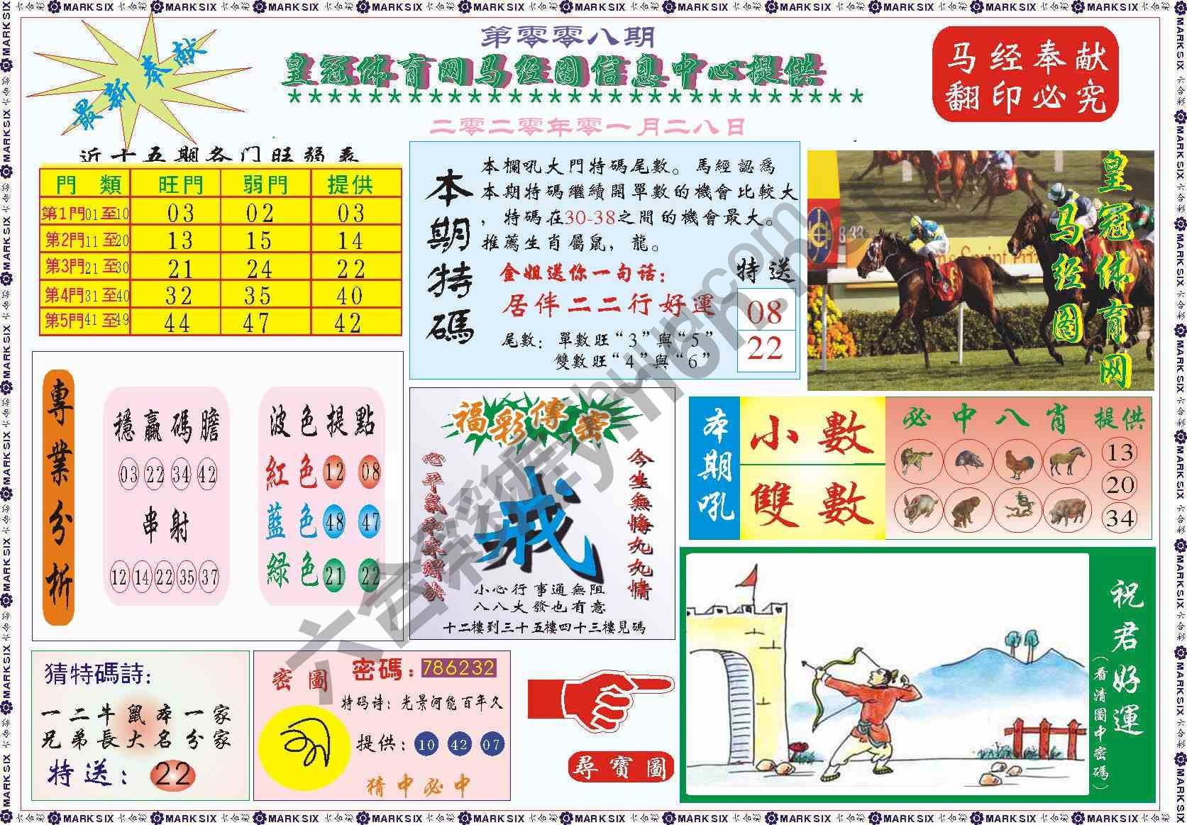 马经图记录