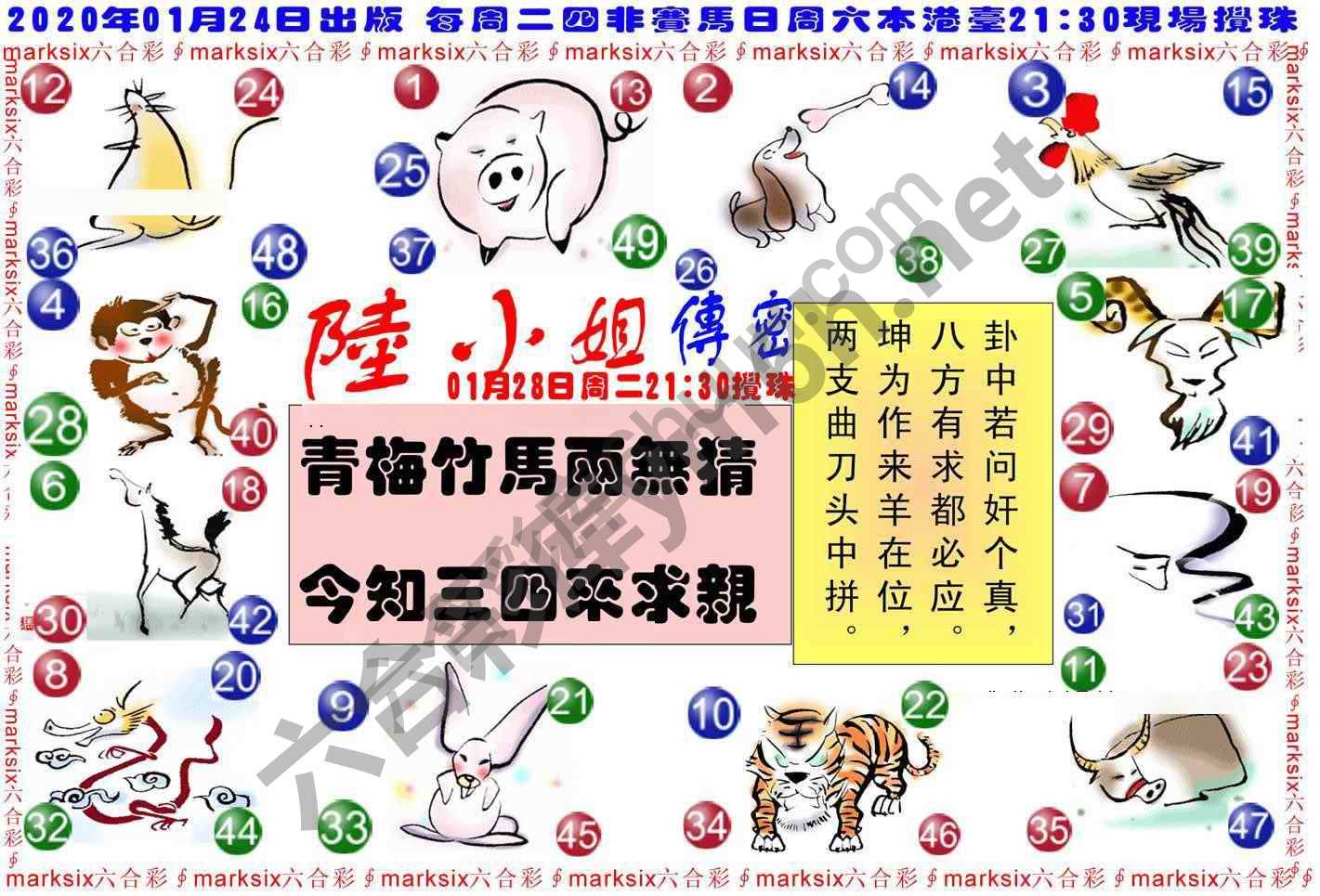 陆小姐传密