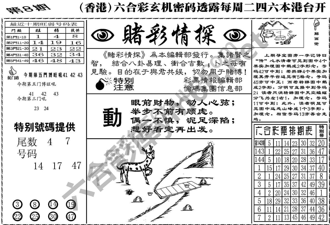 赌彩情探