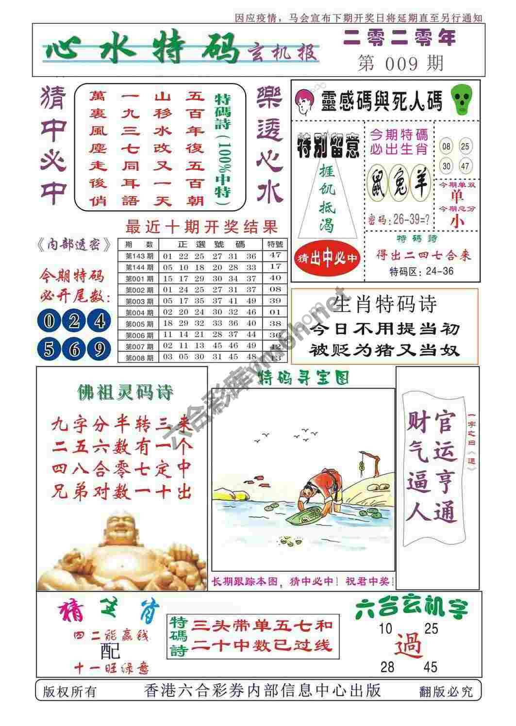 心水特码