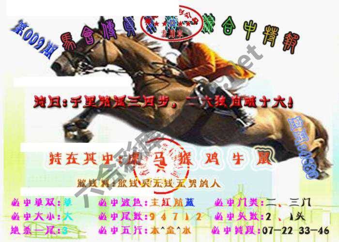 马会传真综合报