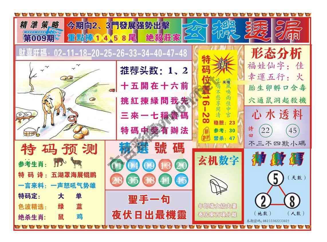 玄机透漏
