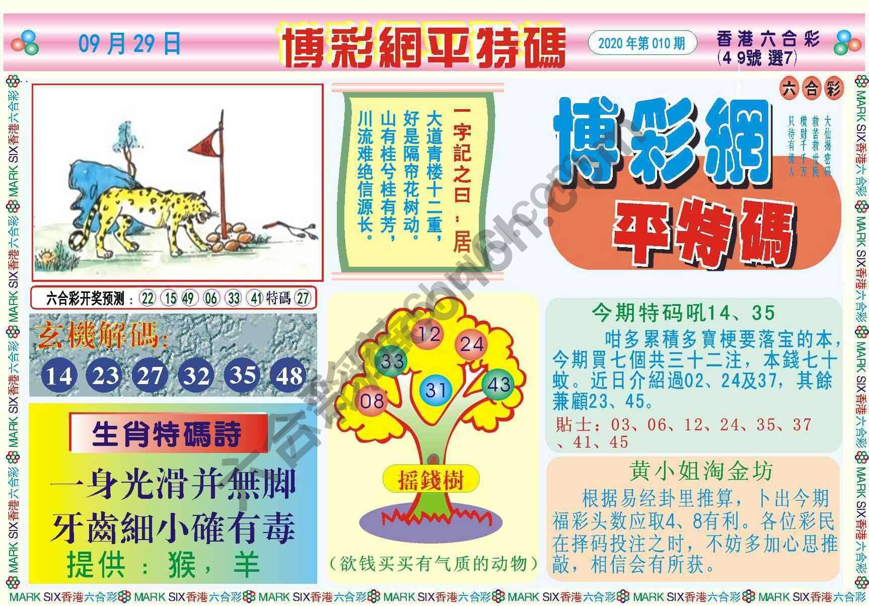 博彩网平特码
